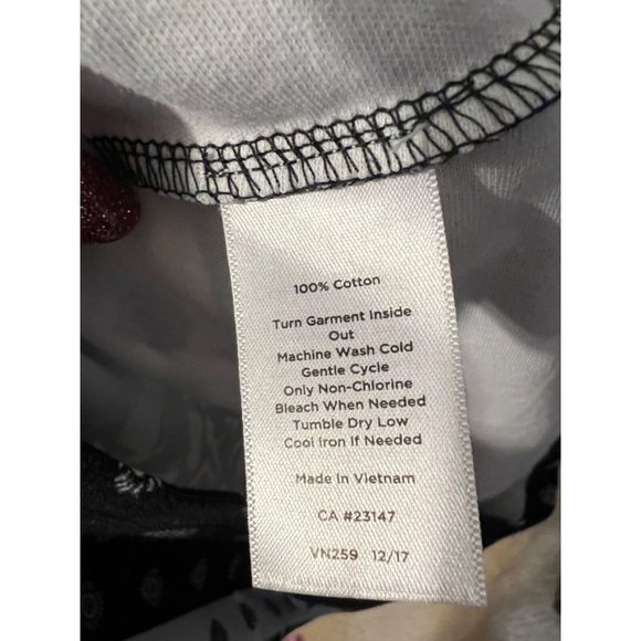 Talbots Dress Black White M Medium 100% Cotton Washable Shift NEW NWT Pullover - Picture 12 of 12